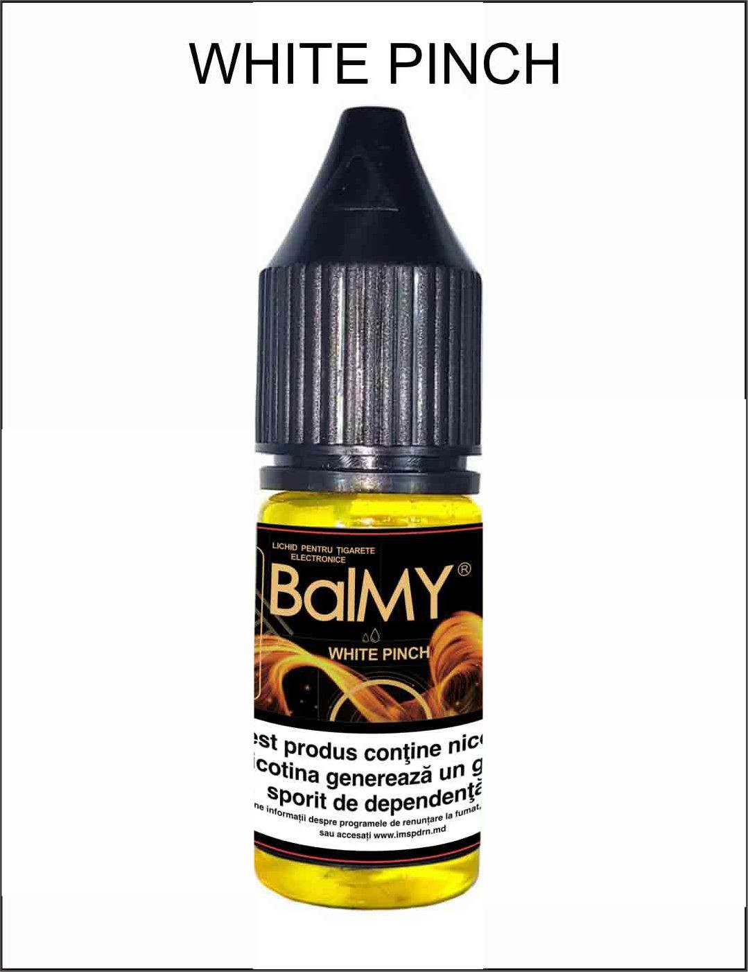 BalMY E-Liquid 10mg White Peach (White Pinch)